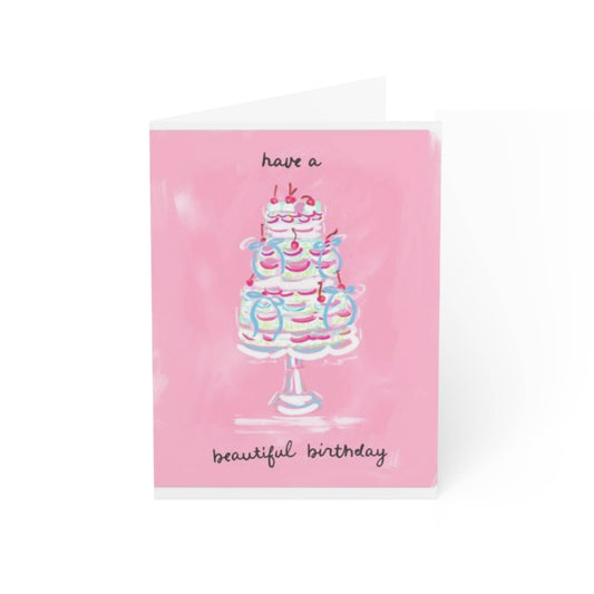 BEAUTIFUL BIRTHDAY -Note Card