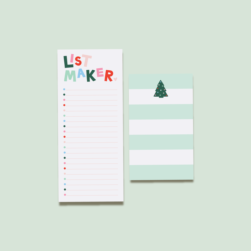 Joy Creative Shop - Notepad - Holiday List Maker