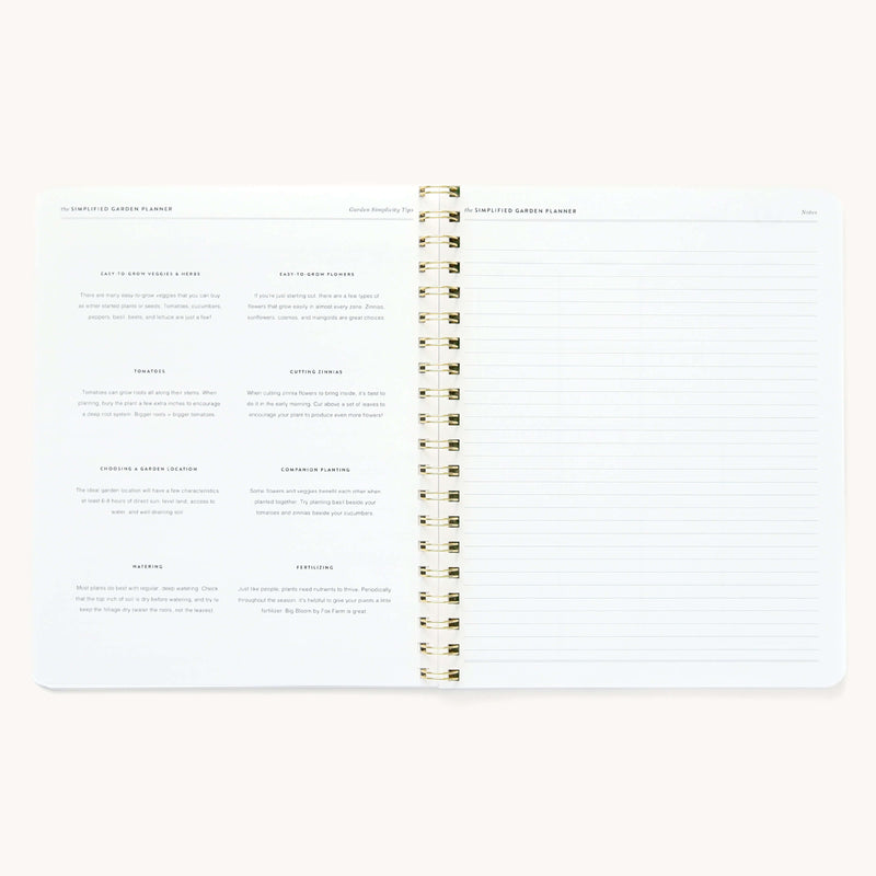 Simplified by Emily Ley - Garden Planner - Jennie Dots