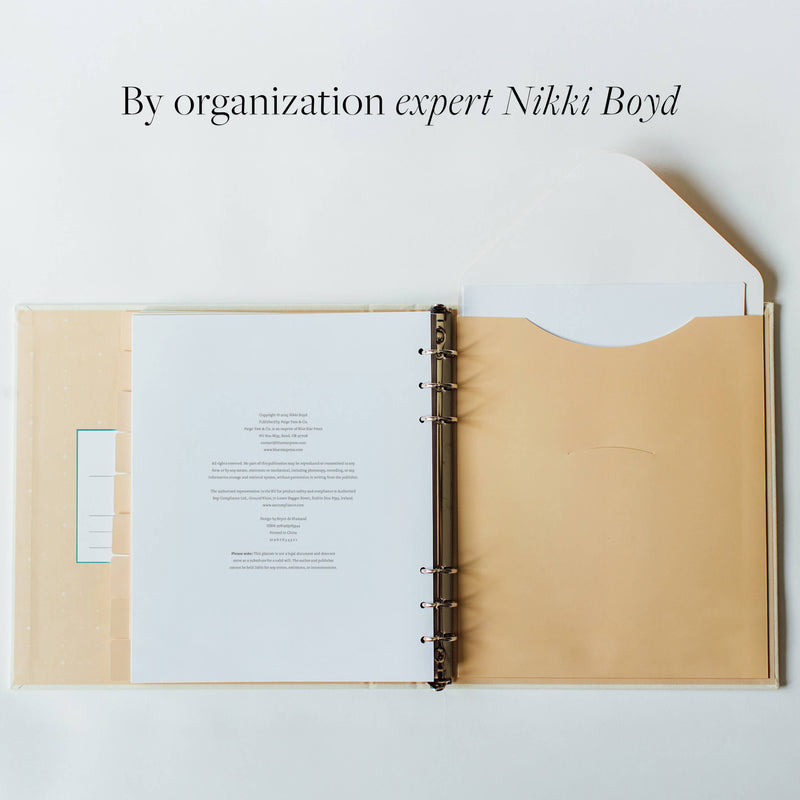 Beautifully Organized Estate Planner - Jennie Dots