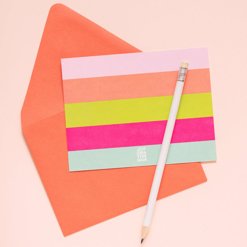 Joy Creative Shop - Kids Fill In Thank You Notes - Pinks