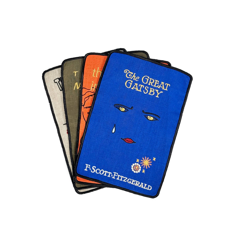 Biscuit Home - Great Books Cocktail Napkins, set of 4