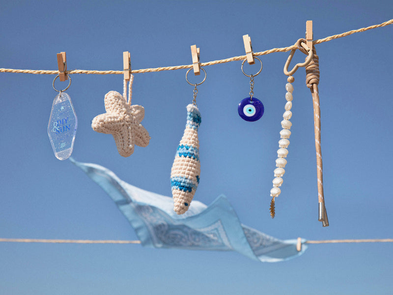 La Petite Épicerie - DIY Crochet Bag Charms Kit - Vitamine Sea