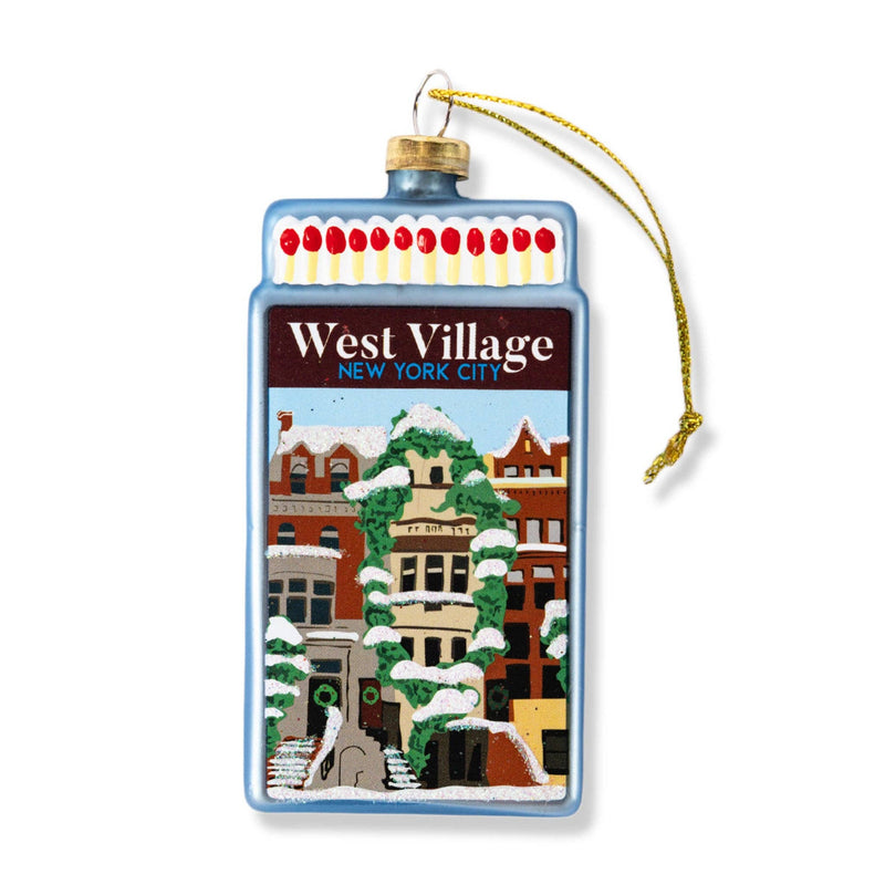 Furbish Studio - Matchbook Ornament - West Village