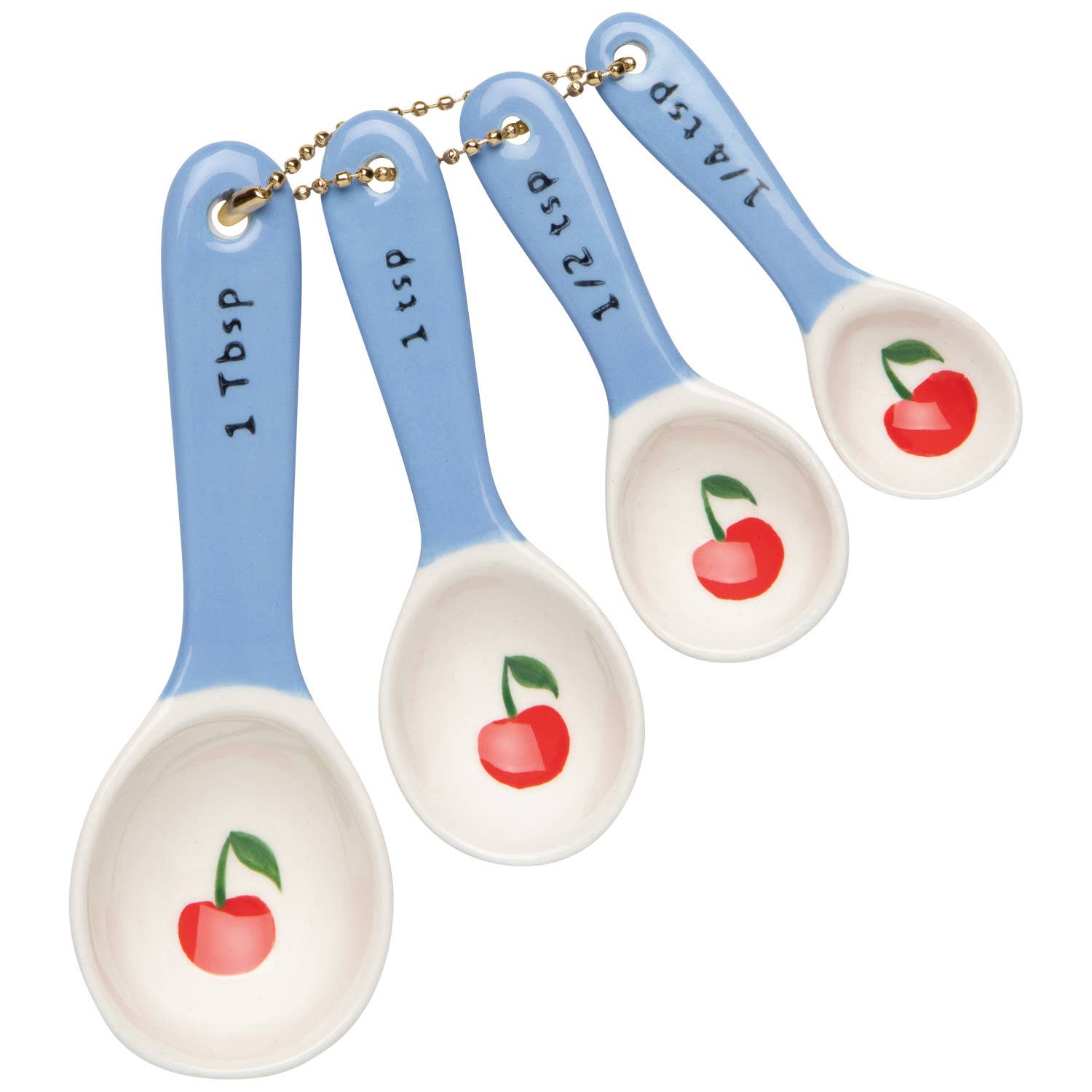Danica Jubilee - Very Cherry Measuring Spoons Set of 4 - Jennie Dots 