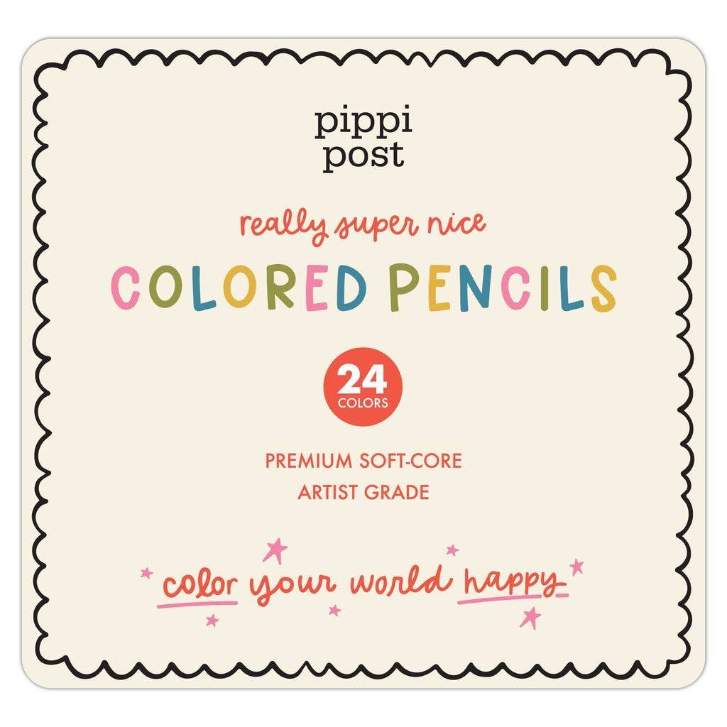 Pippi Post - Premium Colored Pencils Set by Pippi Post