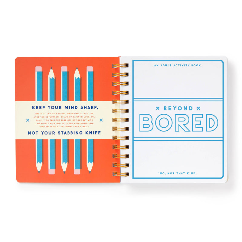 Brass Monkey Beyond Bored Activity Book