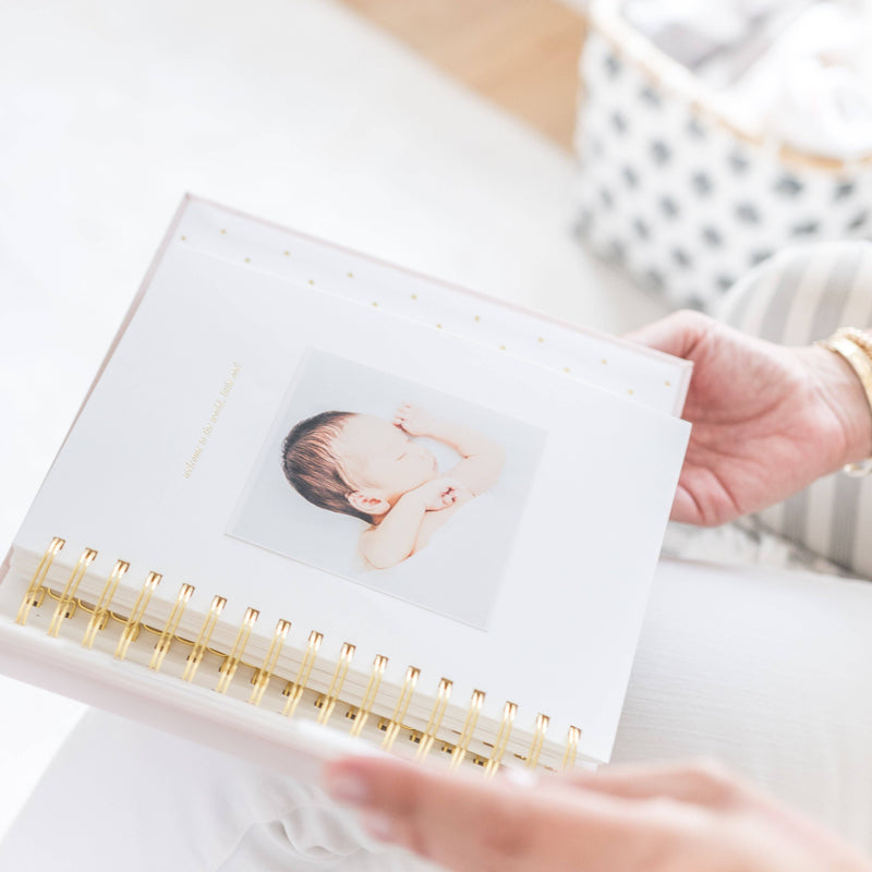 Sugar Paper - Baby Book - Pale Pink