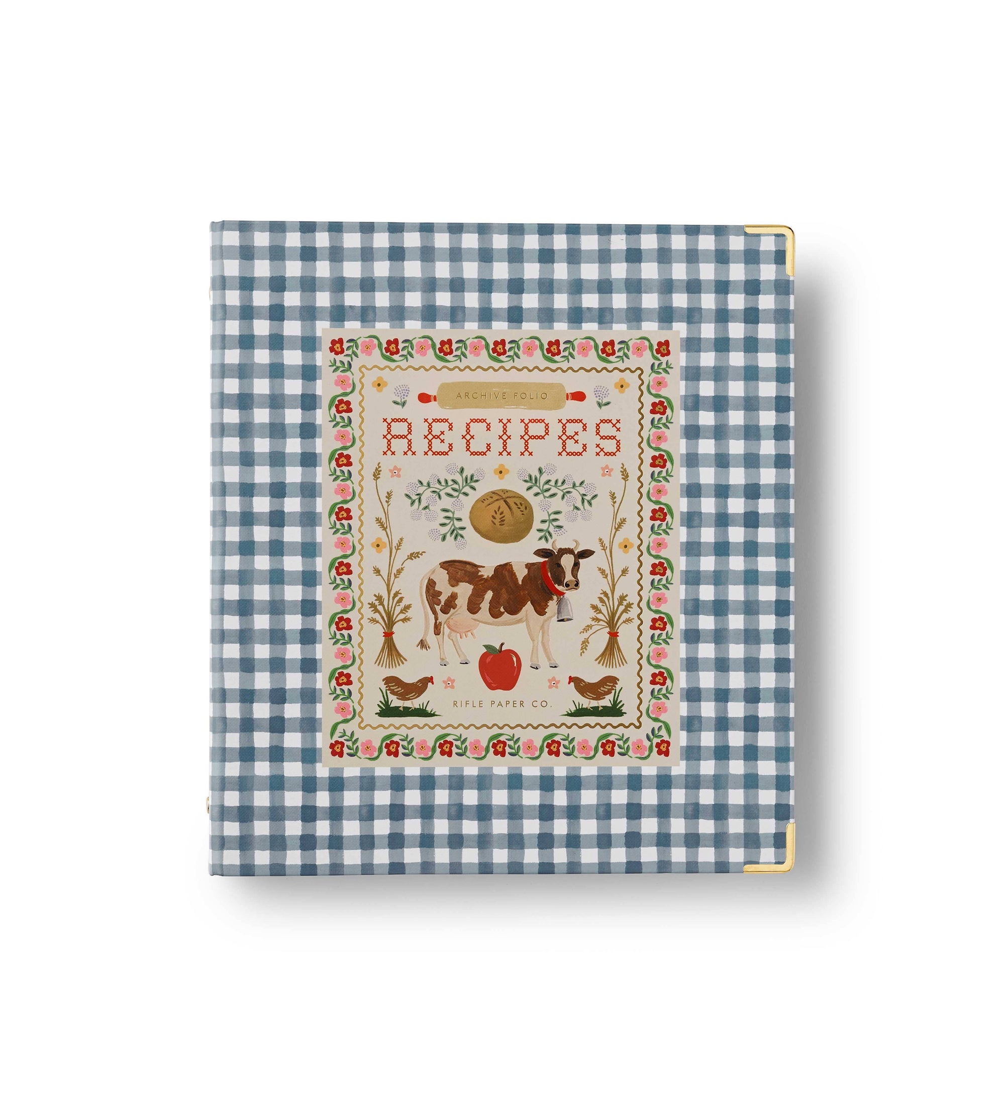 Rifle Paper Co. - Home Sweet Home Recipe Binder - Jennie Dots 