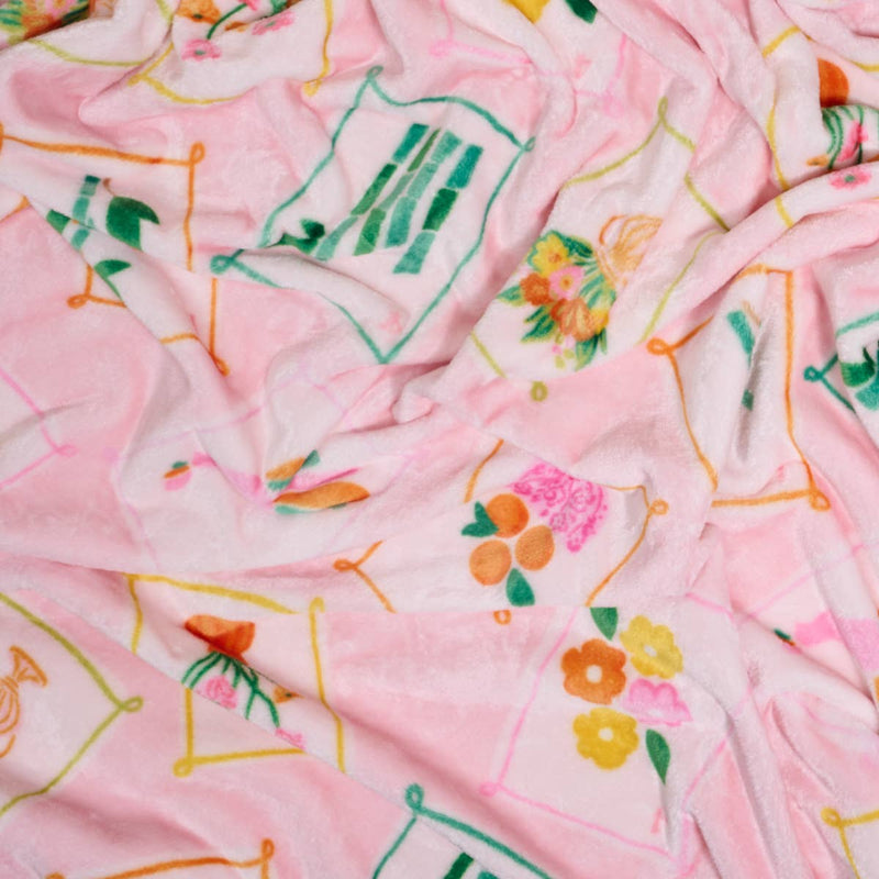 The Darling Effect - Snuggle Up Plush Blanket–It's Mahj Time