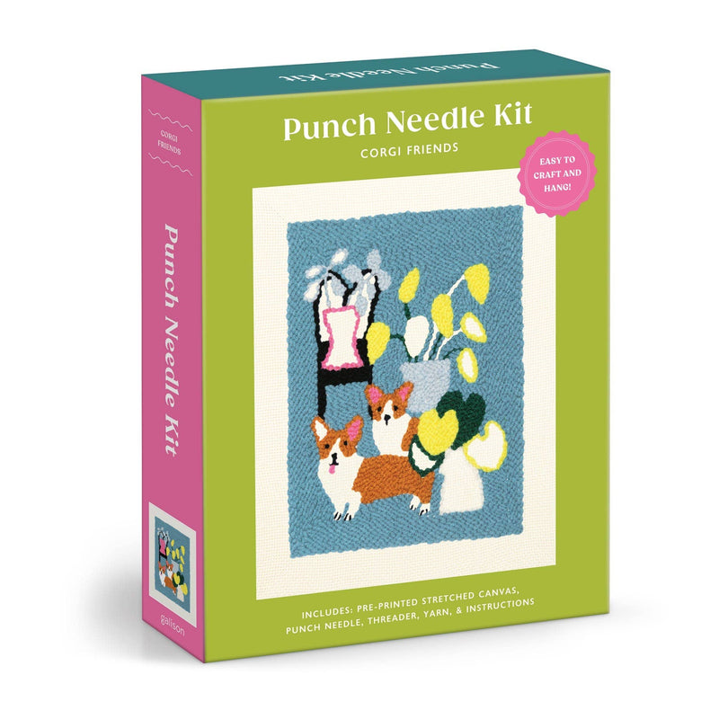 Chronicle Books - Corgi Friends Punch Needle Kit