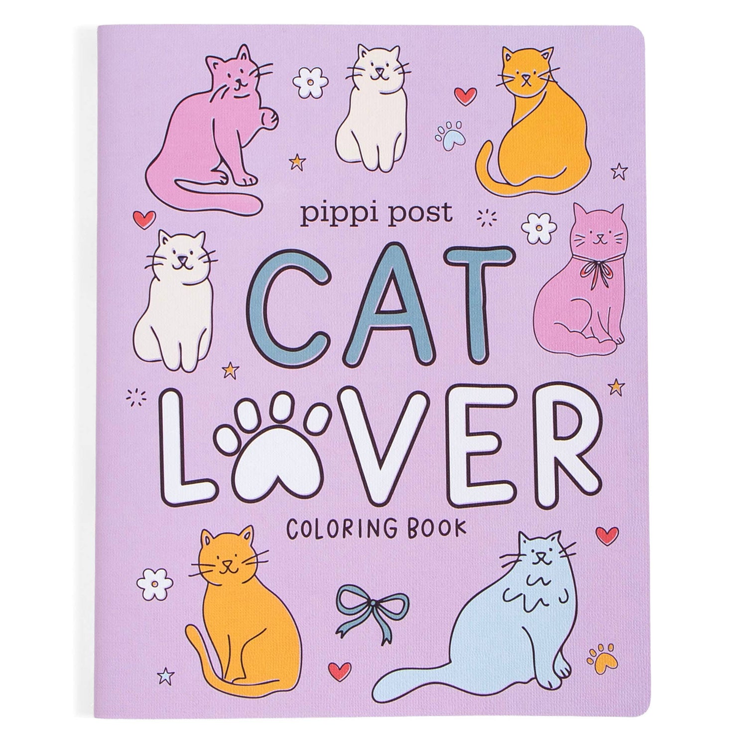 Pippi Post - Cat Lover Coloring Book
