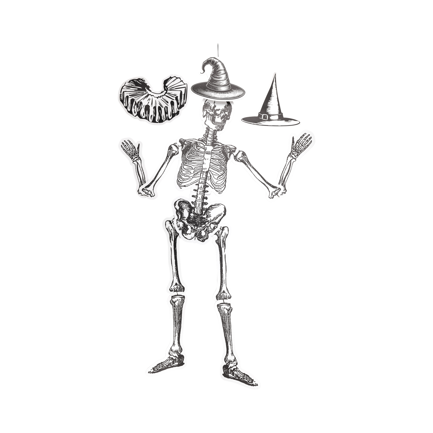 My Mind’s Eye - Dancing Large Scale Paper Skeletons