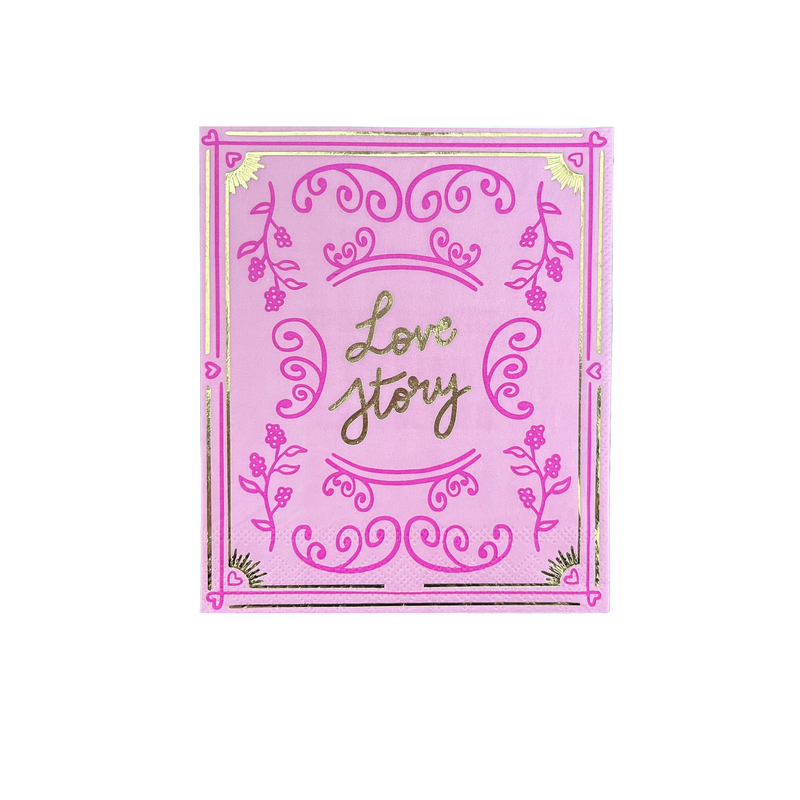 Jollity & Co. + Daydream Society - Book Club "Book Cover" Cocktail Napkins