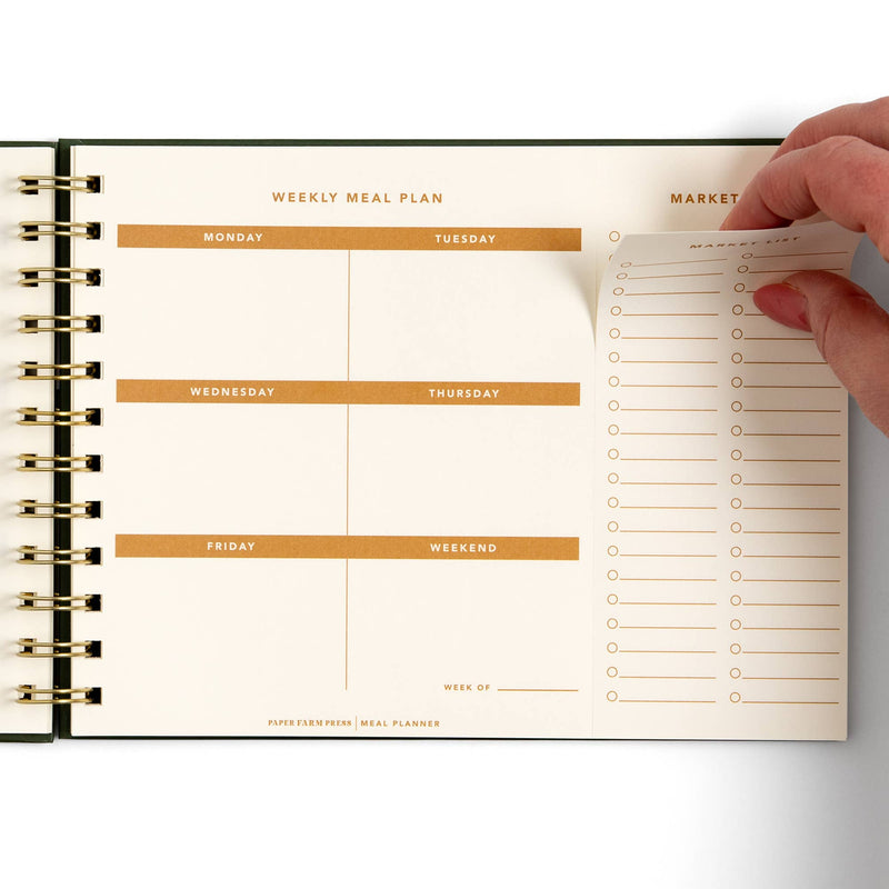 Paper Farm Press - Farm Fresh Weekly Meal Planner - Floral