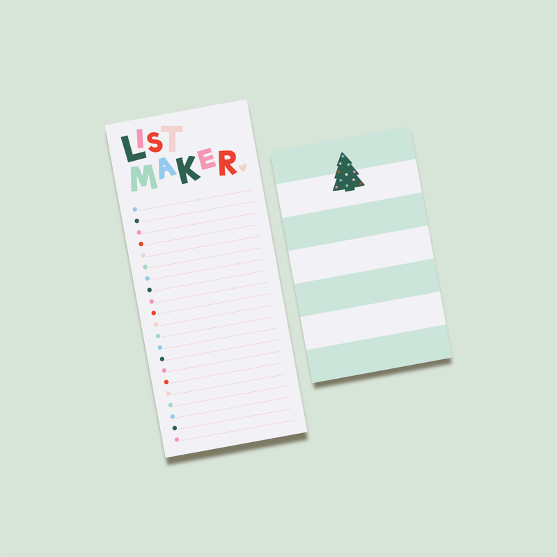 Joy Creative Shop - Notepad - Holiday List Maker