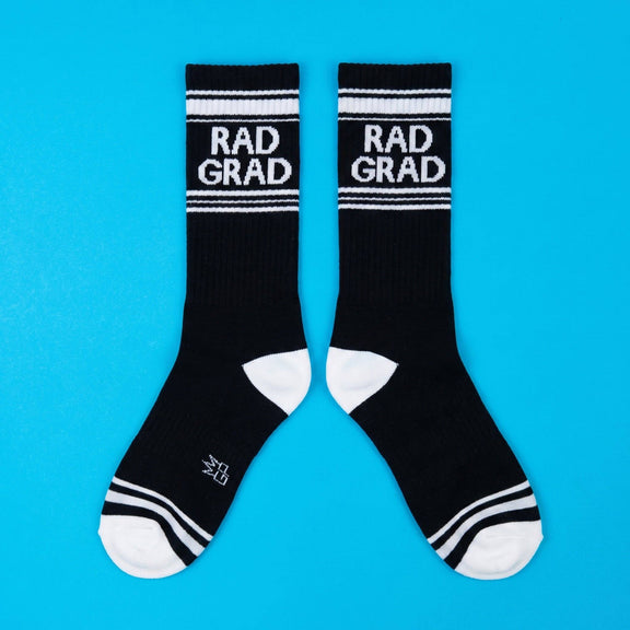 Gumball Poodle - Rad Grad Gym Crew Socks - Jennie Dots