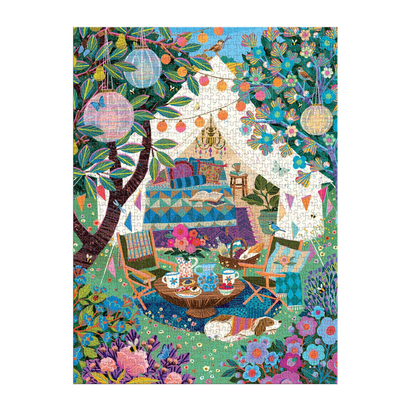 Victoria Ball Blooming Escape 1000 Piece Puzzle - Jennie Dots