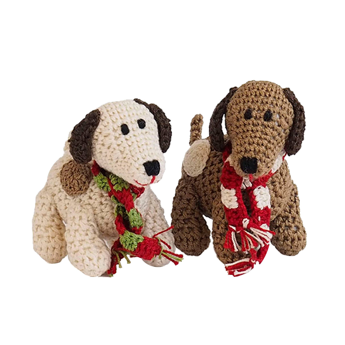 Melange Collection - Crochet Spotted Dog Ornament