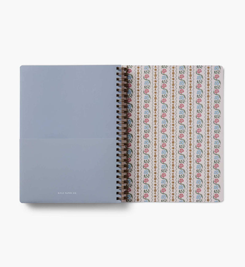 Rifle Paper Co. - Delphine Spiral Notebook