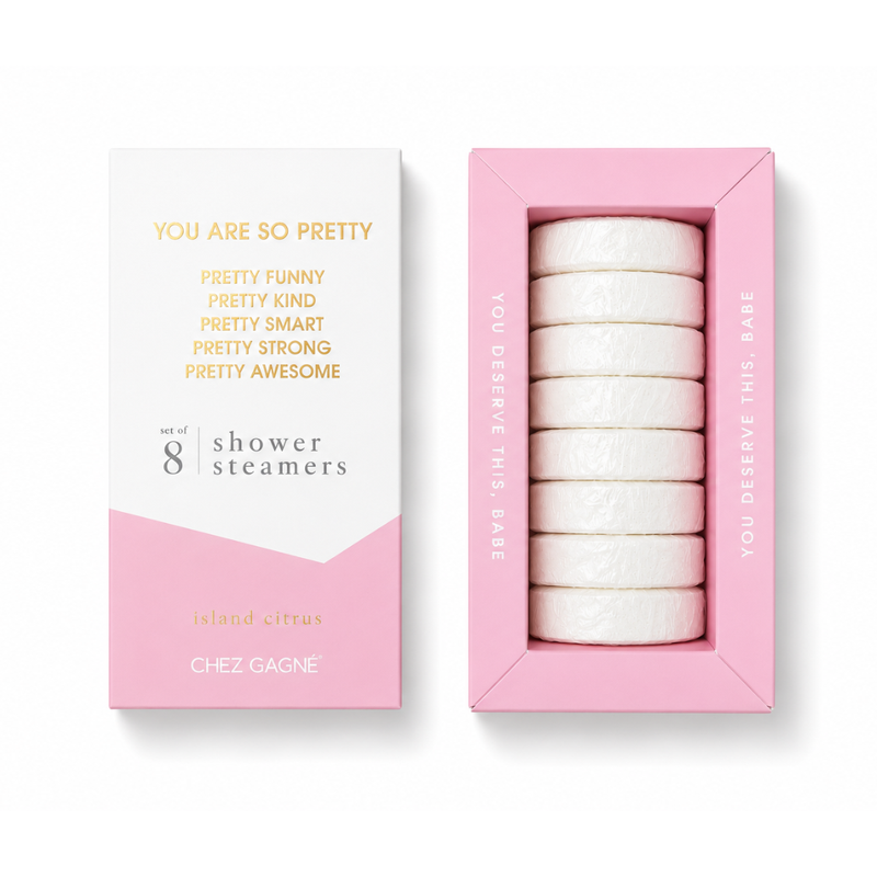 Chez Gagné - You Are So Pretty - Self-Care Shower Steamers, Island Citrus