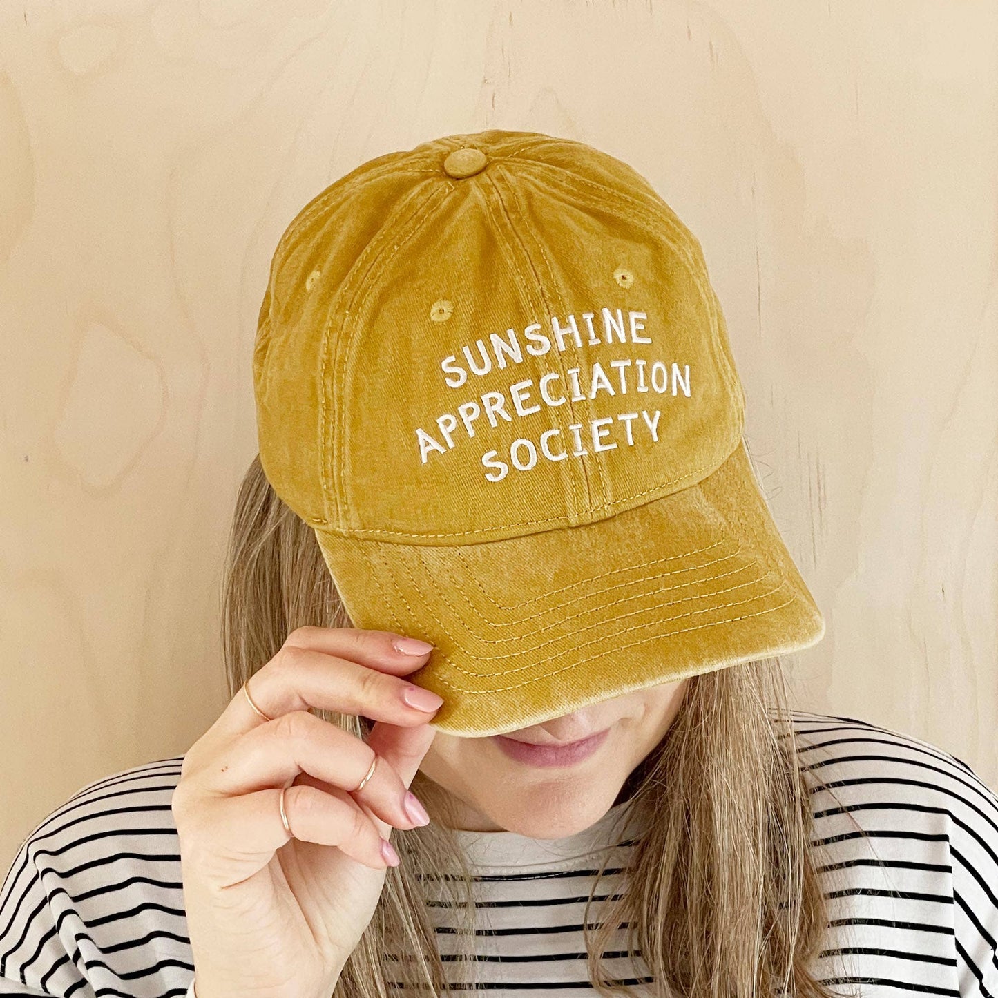 Sunshine Appreciation Society - Cotton Baseball Cap