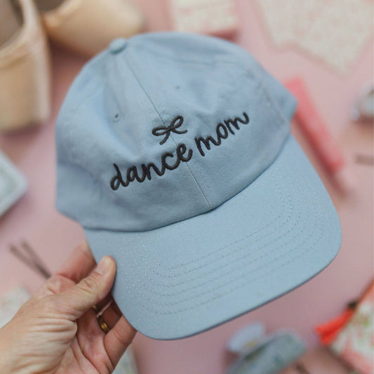 Pippi Post - Dance Mom Bow Embroidered Baseball Cap