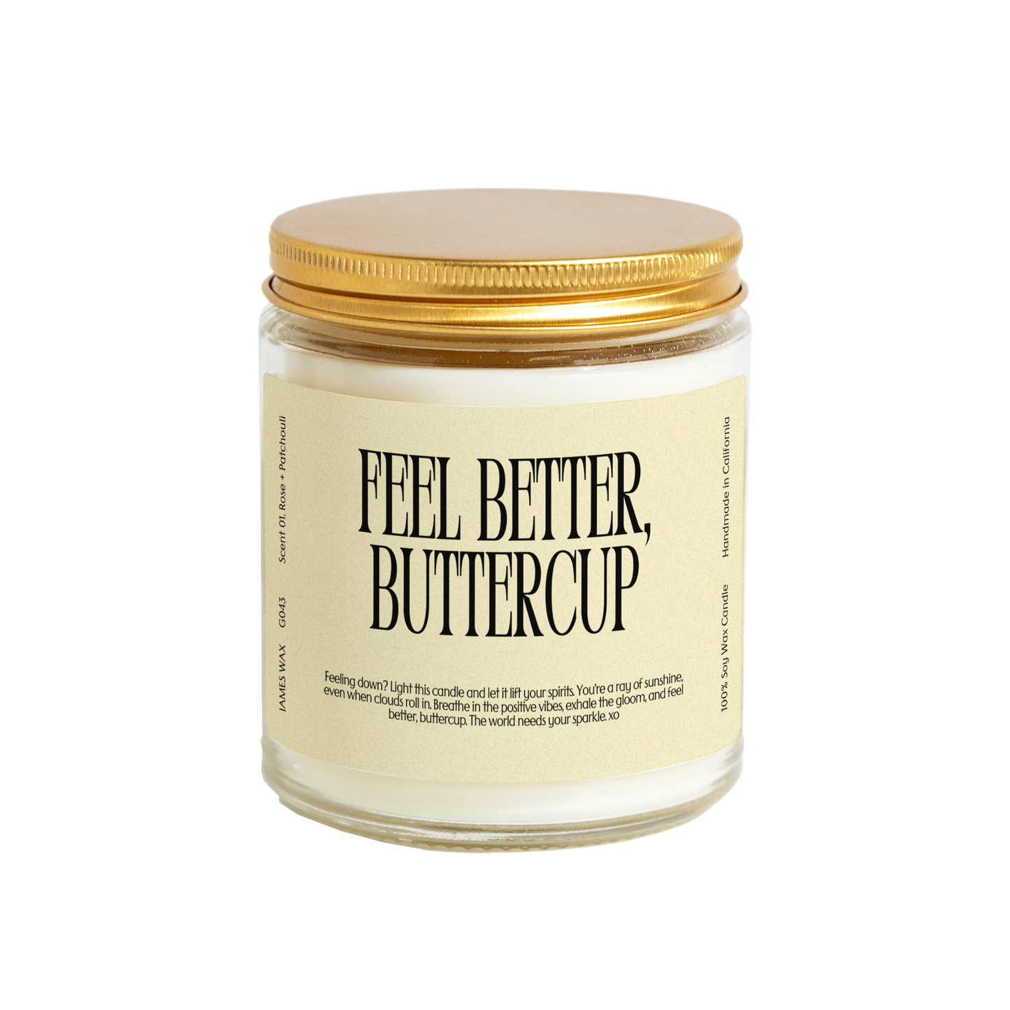 “Feel Better, Buttercup” Candle