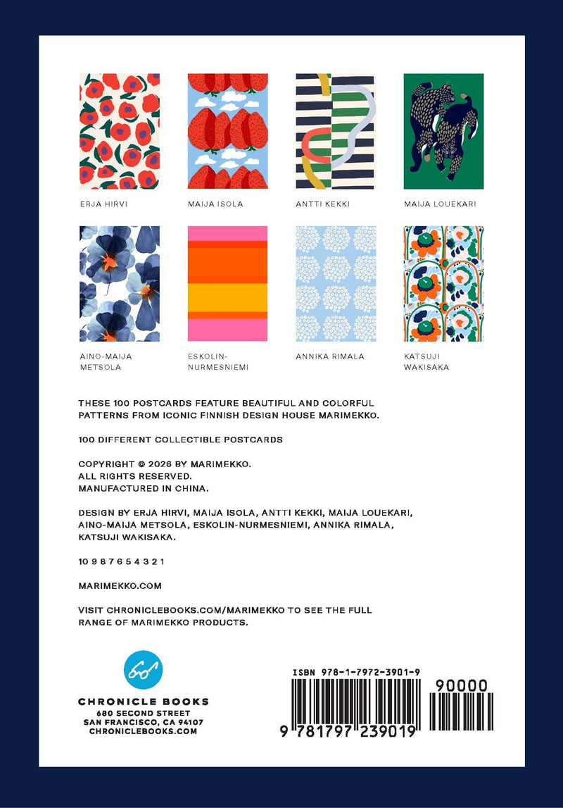 Chronicle Books - Art of Marimekko Postcard Box