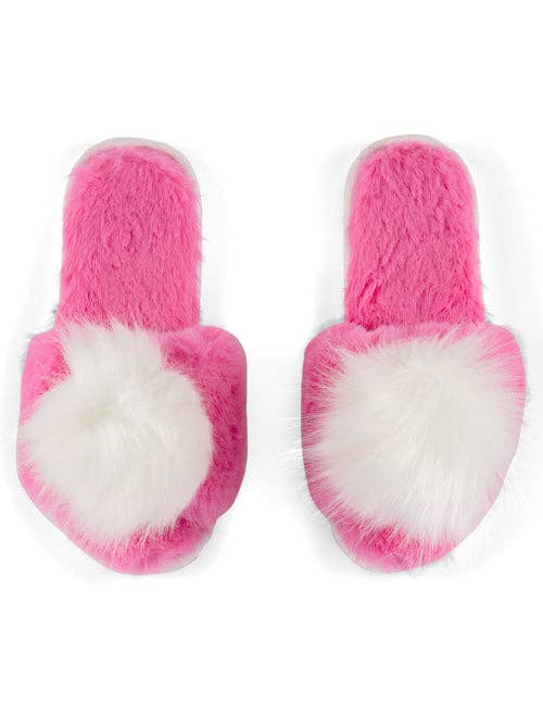 Cozy Pink Amor Slippers