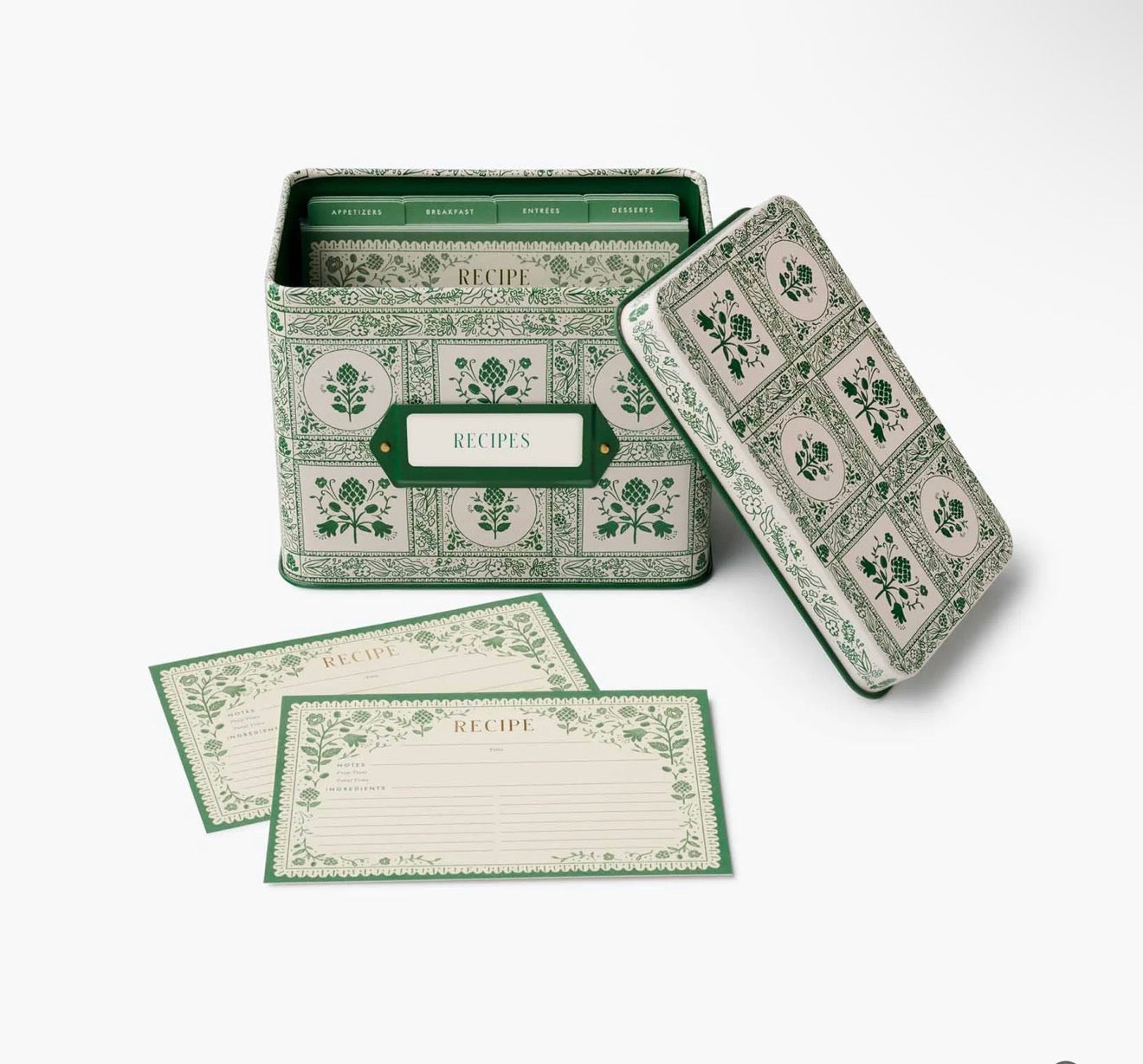 Rifle Paper Co. - Artichoke Recipe Tin - Jennie Dots