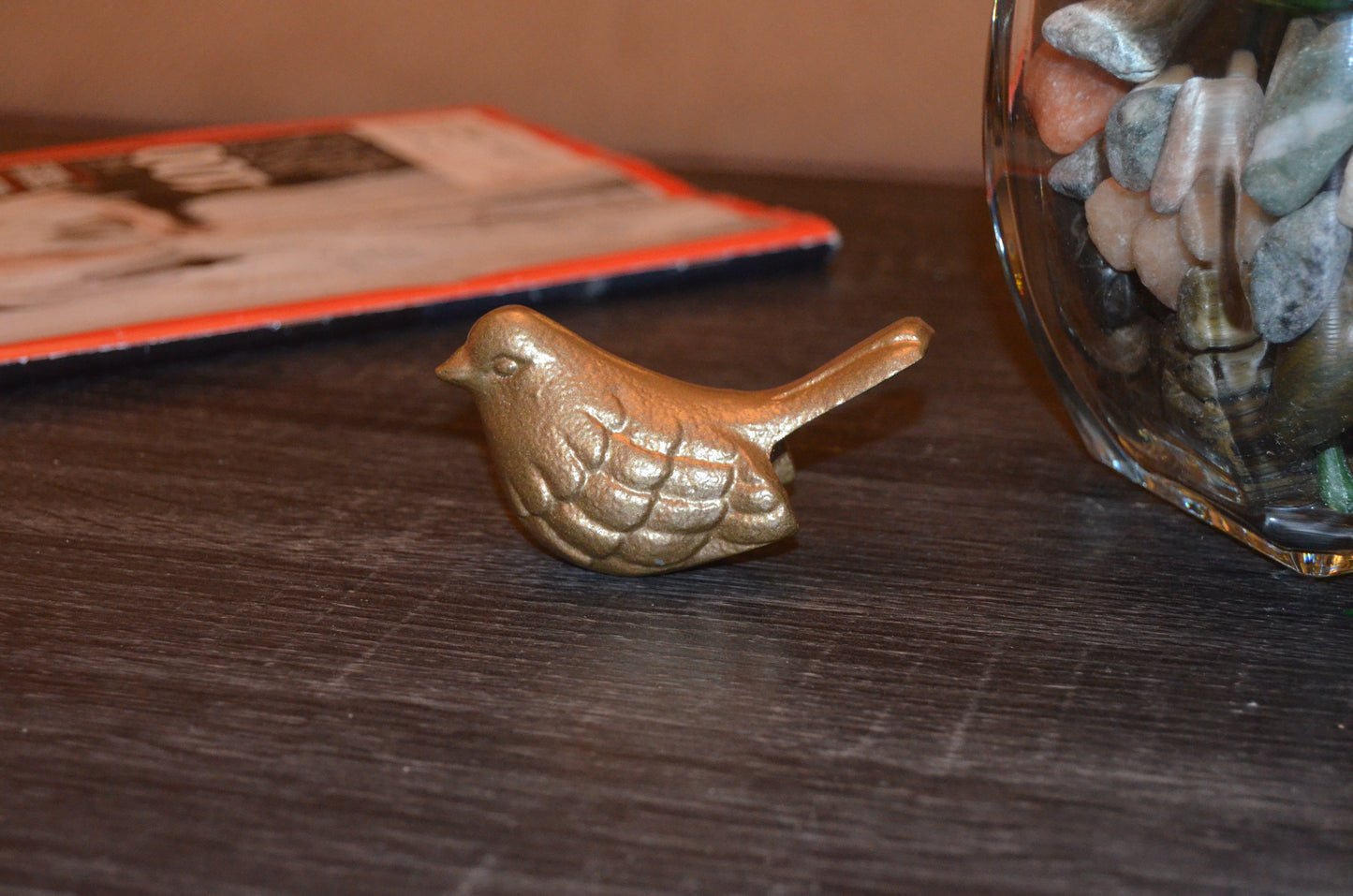 Vibhsa Bird Figurines Symbols of Health & Happiness (Marigold)