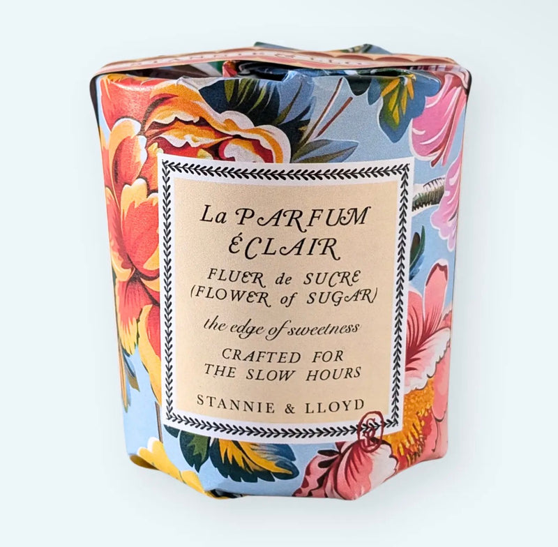 Stannie & Lloyd - Gift Candle | Fleur de Sucre (Flower of Sugar) 8 oz