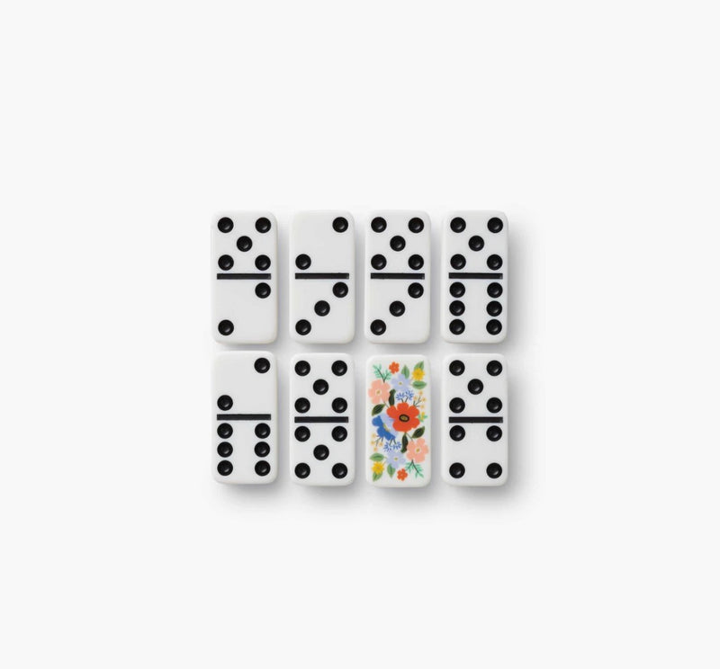 Rifle Paper Co. - Strawberry Fields Dominoes Set - Jennie Dots