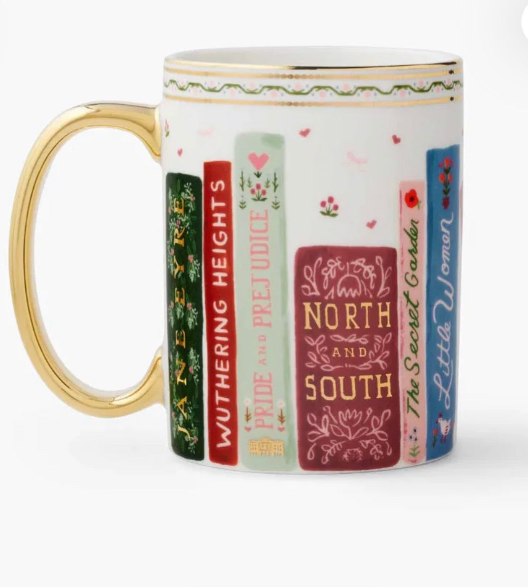Rifle Paper Co. - Ladies Night Book Club Porcelain Mug