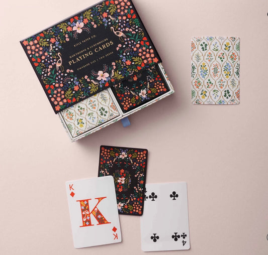 Rifle Paper Co. - Luxembourg Playing Card Set