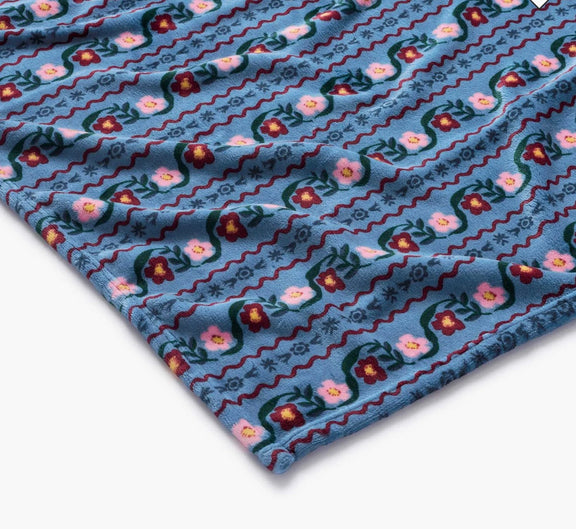 Rifle Paper Co. - Delphine Fleece Blanket - Jennie Dots 