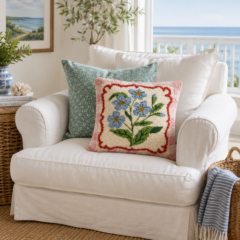 Touch-Me-Not Frame Hook Pillow