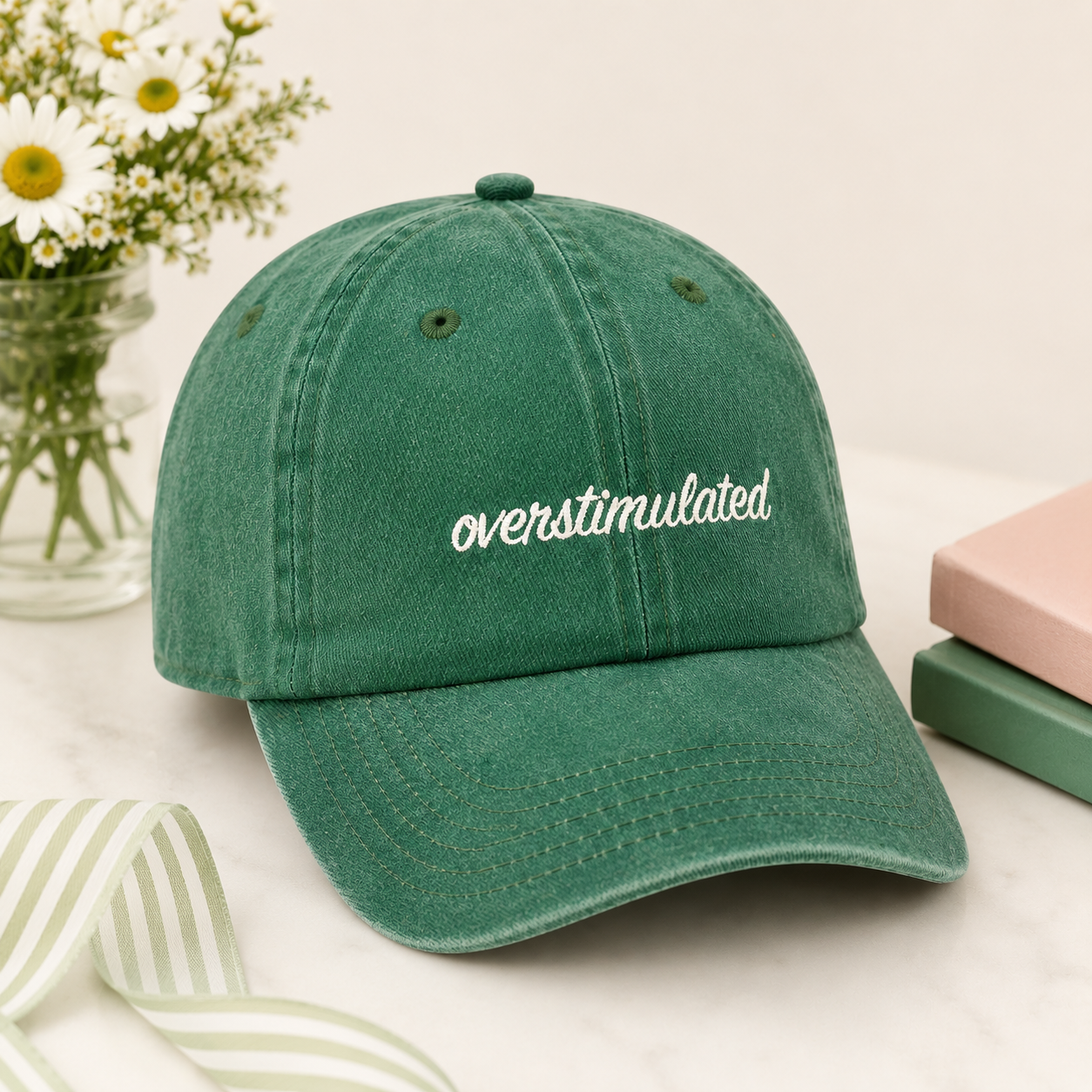 Overstimulated Baseball Cap