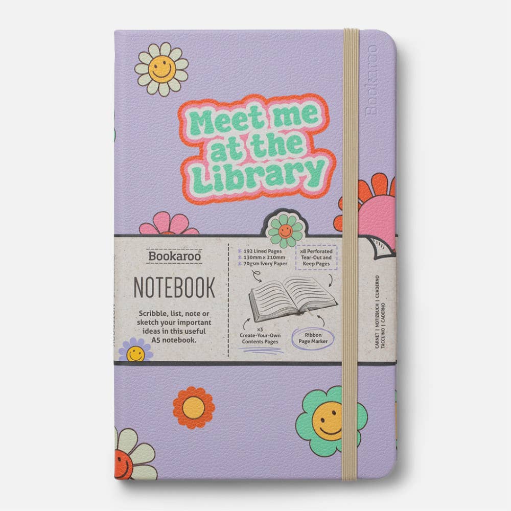 Meet Me at the Library Notebook