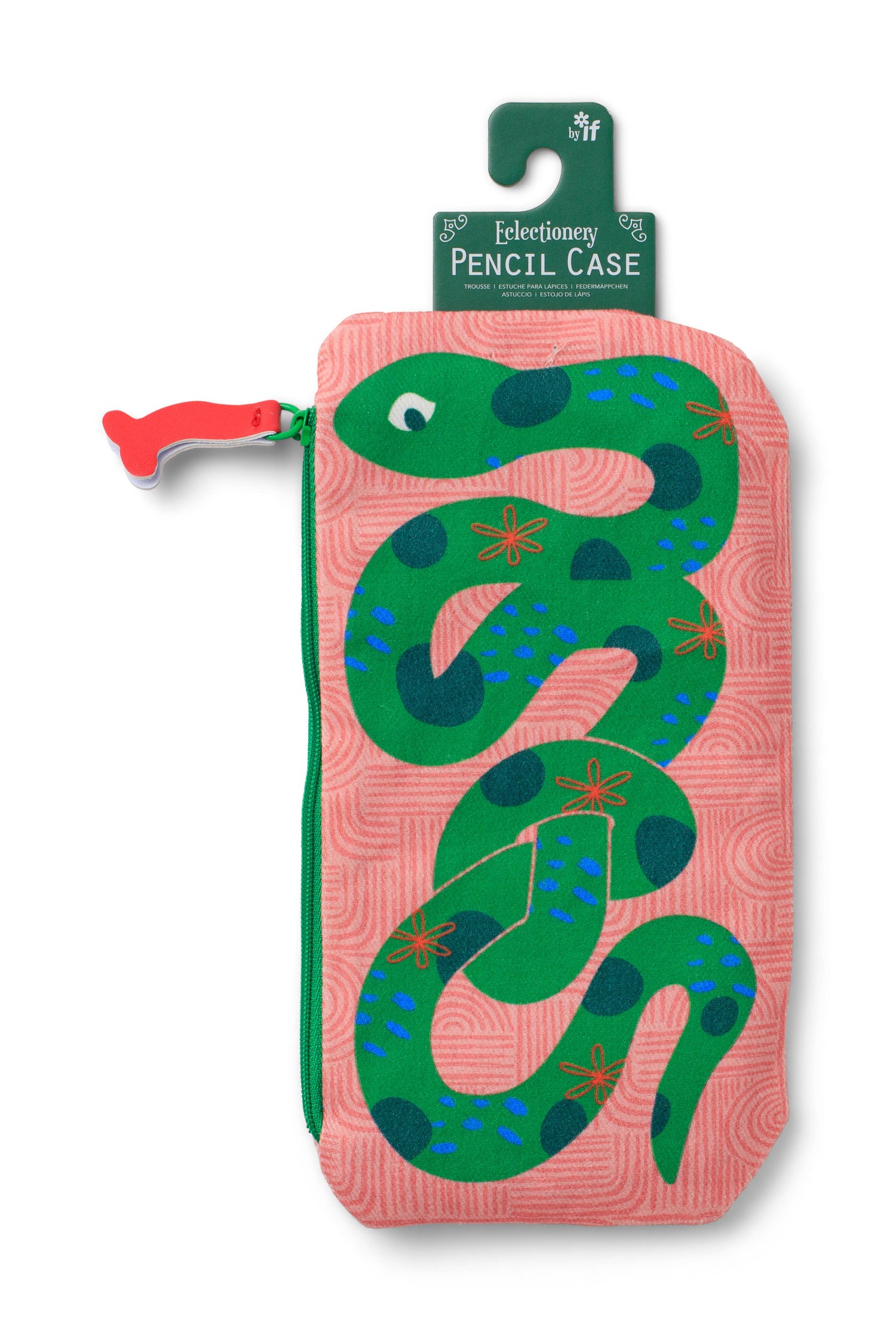 Whimsical Snake Pencil Case