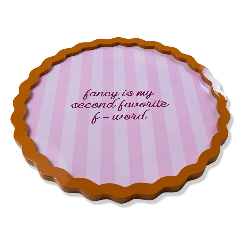 Fancy Large Lacquer Tray - Jennie Dots 