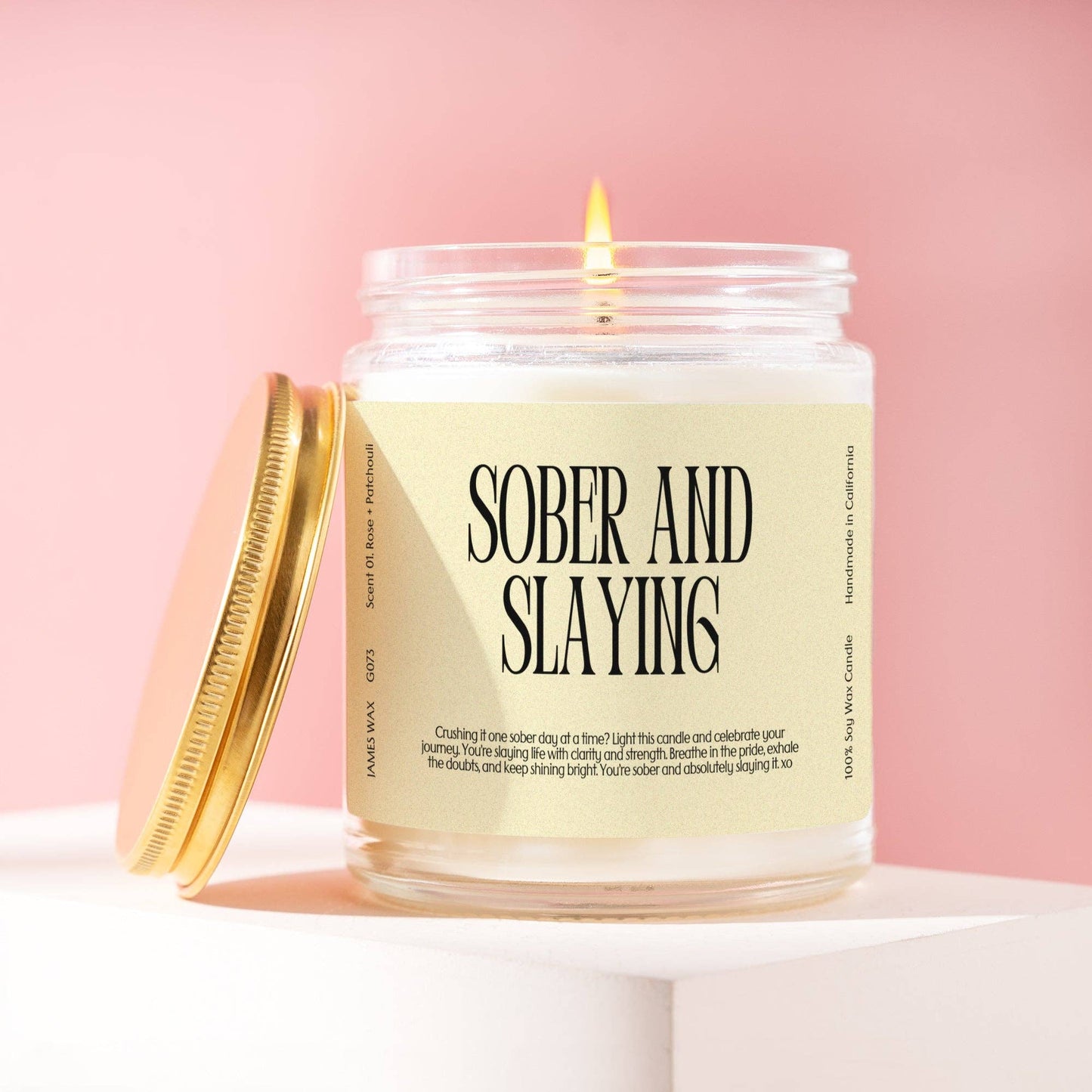 Sober and Slaying Candle