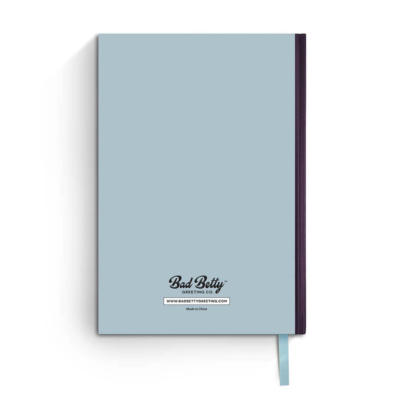 Bad Betty Greeting Co. - Silly Mental Health Journal - Cute Vintage Notebook