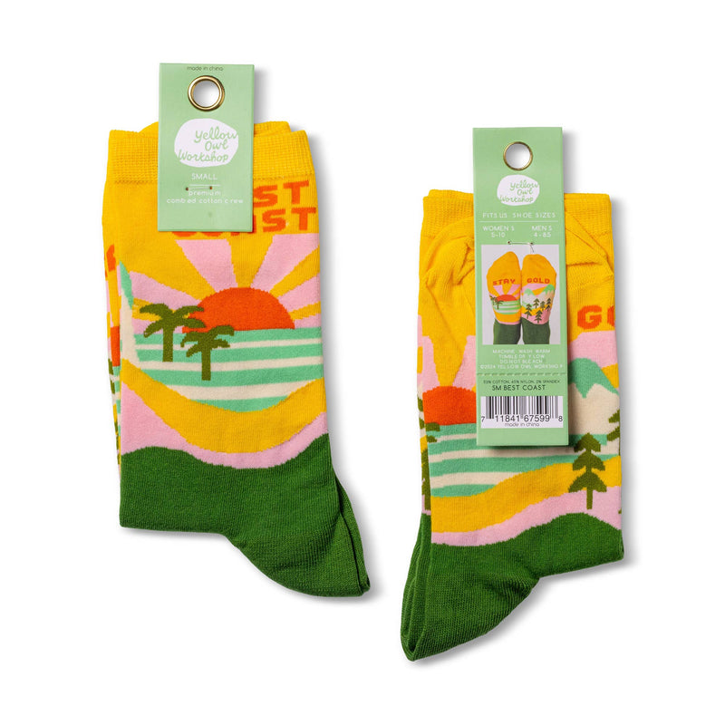 Yellow Owl Workshop - West Coast Crew Socks
