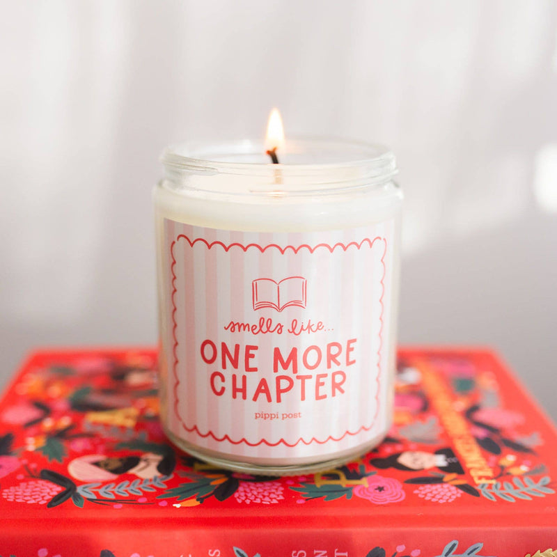 Pippi Post - One More Chapter Scented Soy Hand-Poured Candle
