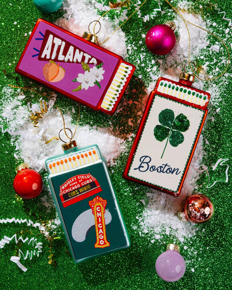 Furbish Studio - Matchbook Ornament - Chicago