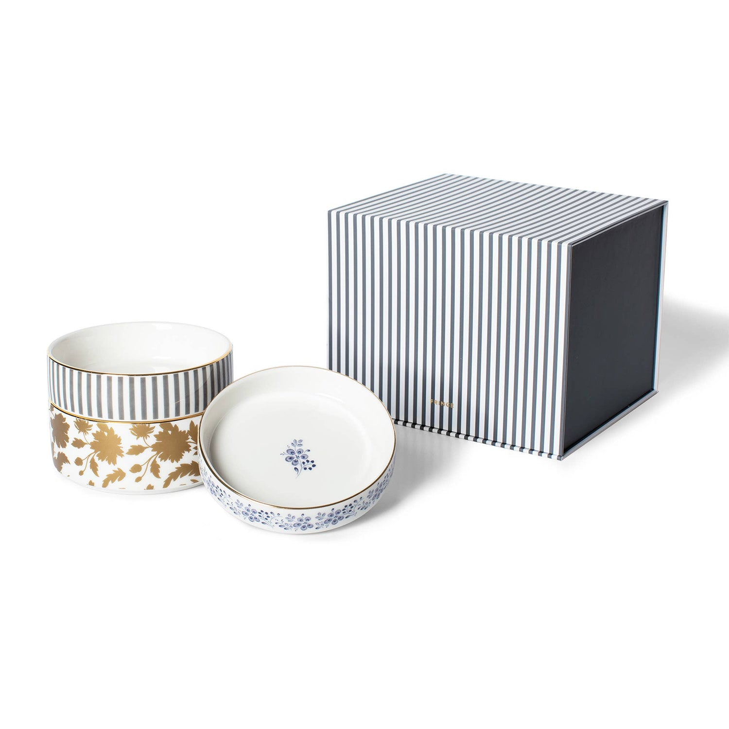 Fringe Studio - Stoneware Tiered Trinket Box