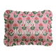Loom & Cloth - "High Maintenance" Ruffled Embroidered Pillow - Jennie Dots