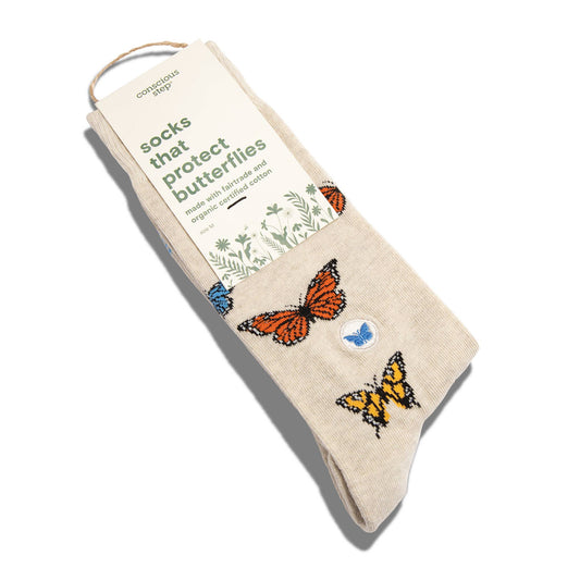 Socks that Protect Butterflies - Jennie Dots 